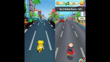 Motu Patlu Run (vs) Honey Bunny Ka Jholmaal || Android Gameplay Walkthrough iOS