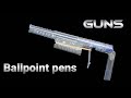 Make a gun with a ballpoint pen