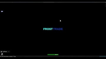 Frost Trade (3): Statistic Display, Loading screen, Menu UI