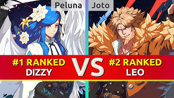 GGST ▰ Peluna (#1 Ranked Dizzy) vs Joto (#2 Ranked Leo). High Level Gameplay