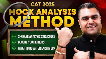 Mock Analysis Method for CAT 2025 | Score 99.99%ile in VARC with This Strategy!
