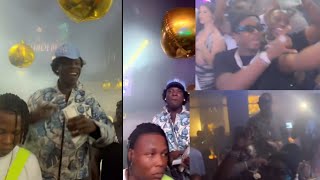 Celebrity Seyi vibe the baddest guy at the moment, shutsdown party as he enjoyed his electrifying moment. Profile