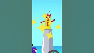 Numberblocks Learn to Count 3 & 5 in Beach Magic Run World New Season | Numberblocks Magic Adventure