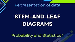 Stem and Leaf Diagrams Explained | A Level Maths