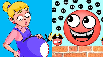 Draw puzzle gameplay vs hide Ball gameplay