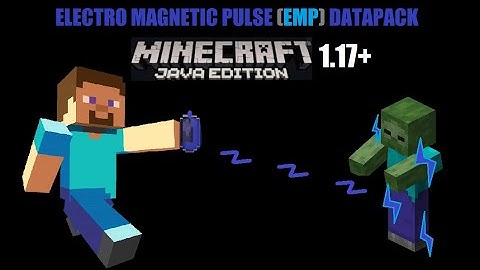 Electro-Magnetic Pulse(EMP) Datapack 1.17+