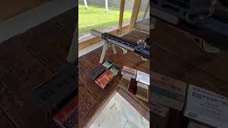 Zeroing my SOLGW M4-L89🔫 ft. Rhodie 6 🐕and Vortex Venom 1-6x24 SFP 🔭 #airsoft#pewpew#rangeday#556