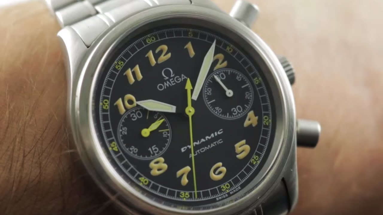 omega dynamic iii chronograph