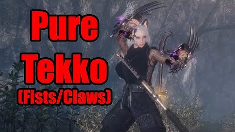 Pure Tekko Run with DLCs (No magic, ninjutsu, Yokai shift or Yokai Abilities) - Nioh 2