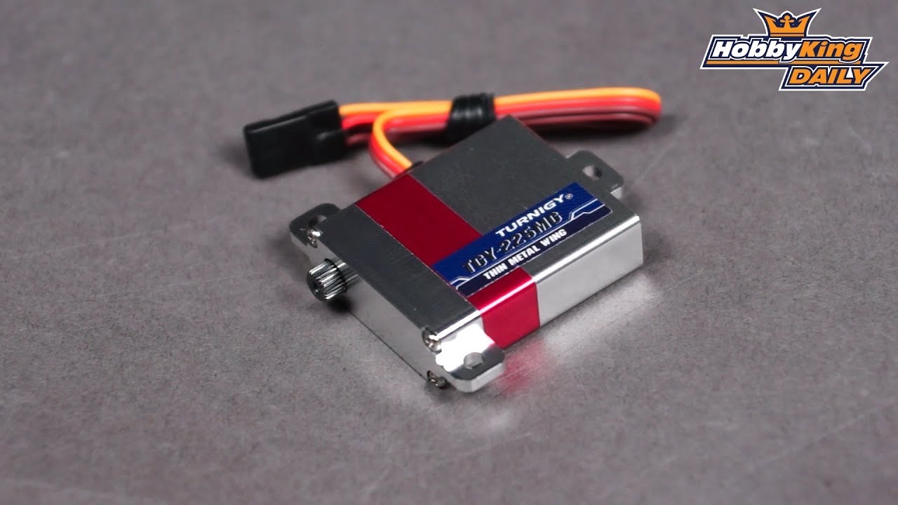 HobbyKing Daily Turnigy Slim Wing Servo YouTube