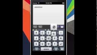 MovingKey : Norwegian Big Finger & Diacritic Keyboard App for Android & iPhone screenshot 1