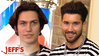 TikTok Star Lil Huddy Confronted During Haircut | Jeff's Barbershop