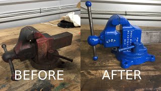 3 Bench Vise Restoration - YOST 203 Guía