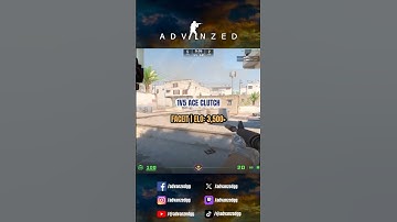1V5 Clutch | On Dust II #advanzedcs #cs2 #cs2clips #csgo #csgoclips