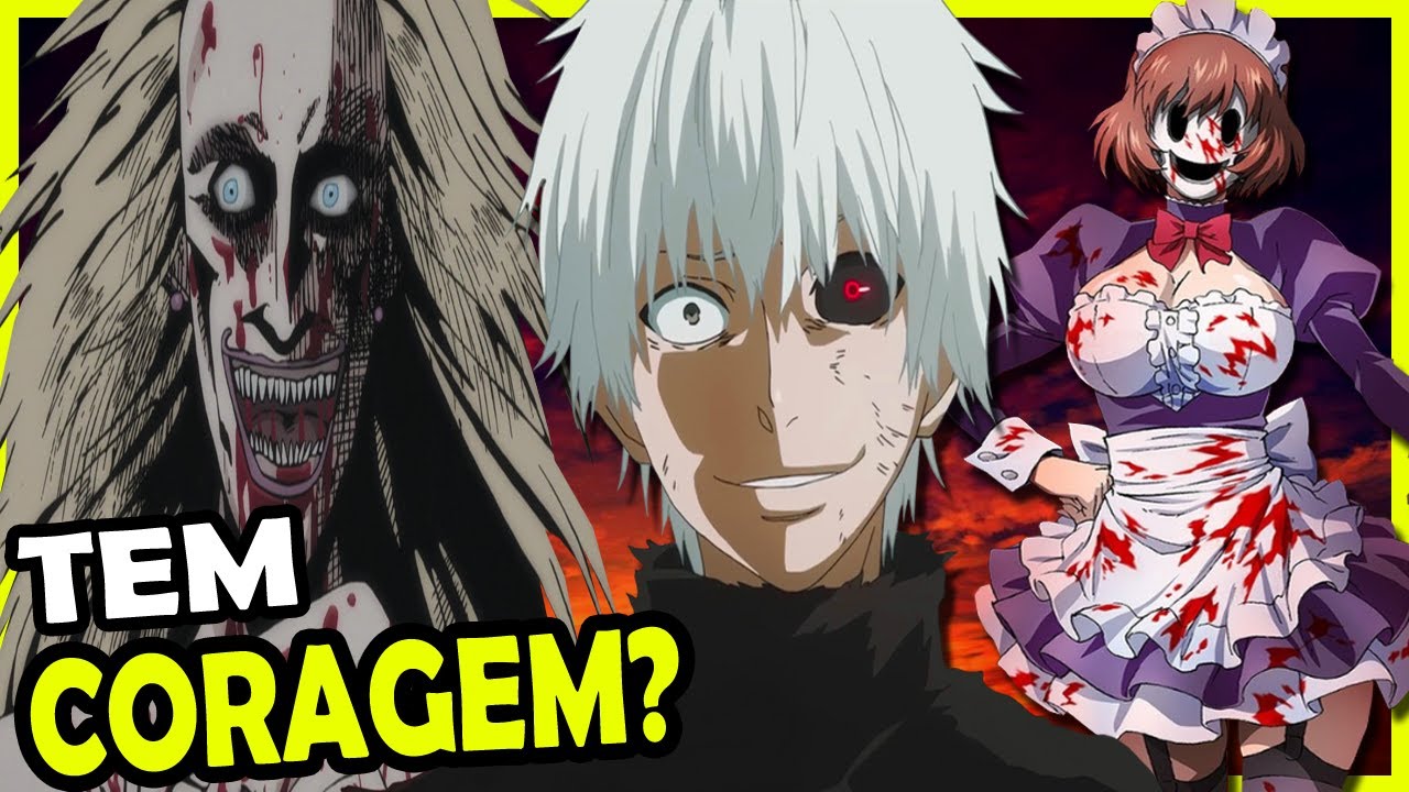 ANIMES DE TERROR QUE VOCÊ PRECISA ASSISTIR - RECOMENDAÇÕES!! 