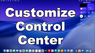 How To Add, Remove, And Customize The Control Center In macOS | A Quick & Easy Guide