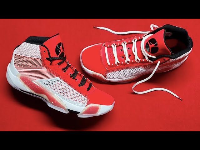 NIKE ☆ Air Jordan 38 ‘Red’ AIR JORDAN 38 “UNIVERSITY RED” - YouTube