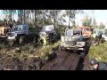 Off-Road Trucks vs Wet forest | 4x4 Truck Show || Antsumae 2016