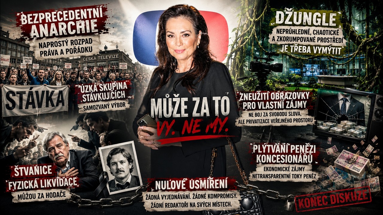 Anarchie, hnus a nelidskost vzbouřenců a jejich politických kompliců.  TV KRIZE 2000 (část 5.)