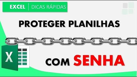 Senha ao abrir a planilha como colocar em Excel 2013, 2016, 2019 e Office 365