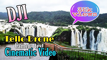 Dji tello drone camera test | Cinematic video | Video footage