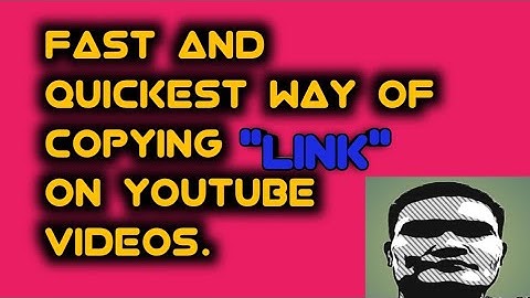 HOW TO COPY LINK ON YOUTUBE VIDEOS I PAANO MAGCOPY NG LINK SA YOUTUBE VIDEO