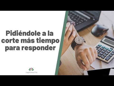 Video: ¿Es una moción para desestimar un alegato de respuesta en Florida?