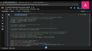Explicação do treinamento e aplicação de IA em reconhecimento de emoções