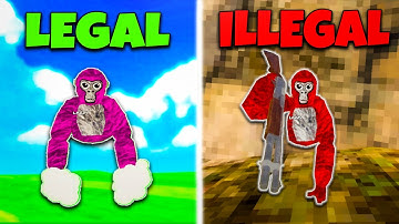 LEGAL vs ILLEGAL Gorilla Tag Mods (2025)