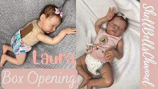 Reborn baby Unboxing  Laura by Bonnie Brown