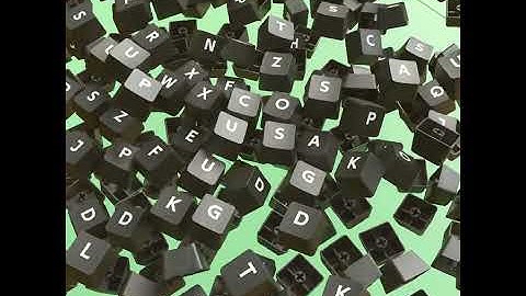 Keycaps ball animation