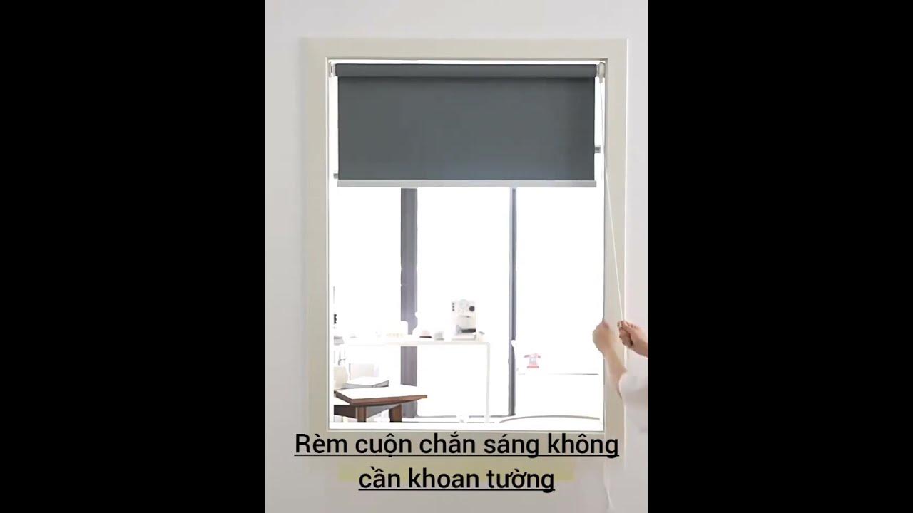 [DIY] Hướng Dẫn Lắp Đặt Rèm Cuốn Đơn Giản Tại Nhà Không Cần Thợ