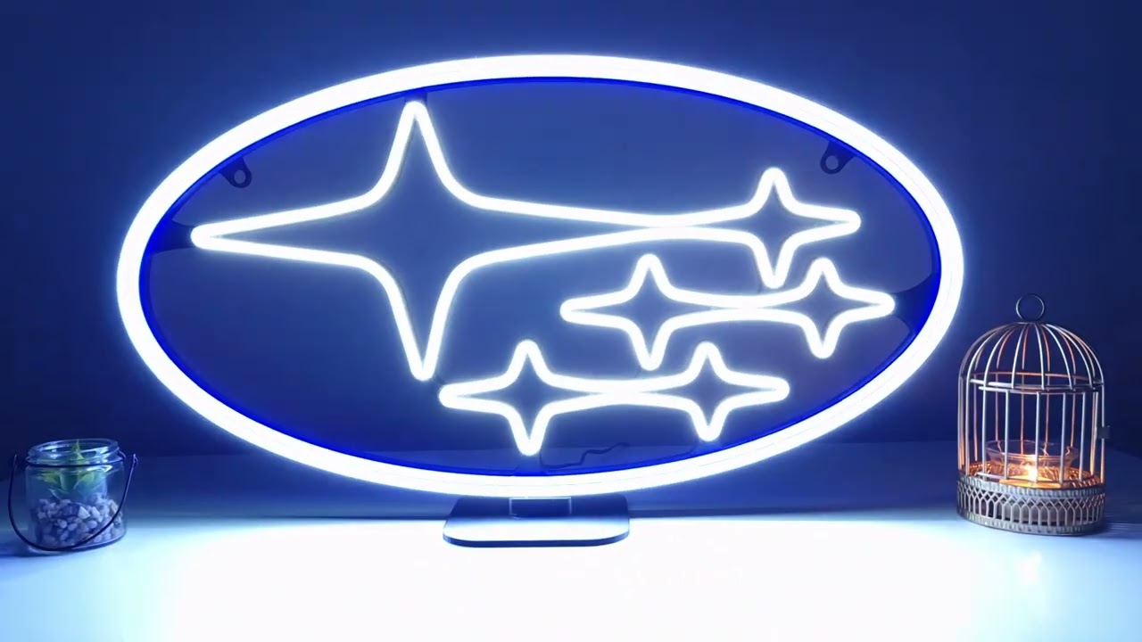 Subaru Logo LED Neon Sign #subaru #subaruimprezawrx #cars