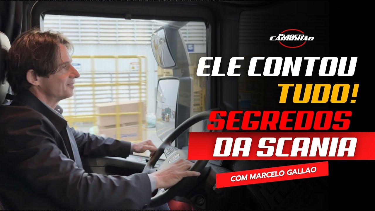 MEMÓRIAS A BORDO DE UM V8: Gallão conta SEGREDOS DOS BASTIDORES de seus 33 anos na fábrica da Scania