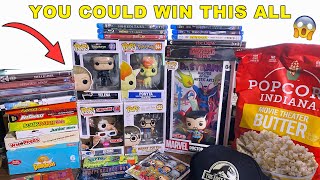 You Should Enter This Insane Giveaway (MOVIES, FUNKO POPS, STEELBOOKS)