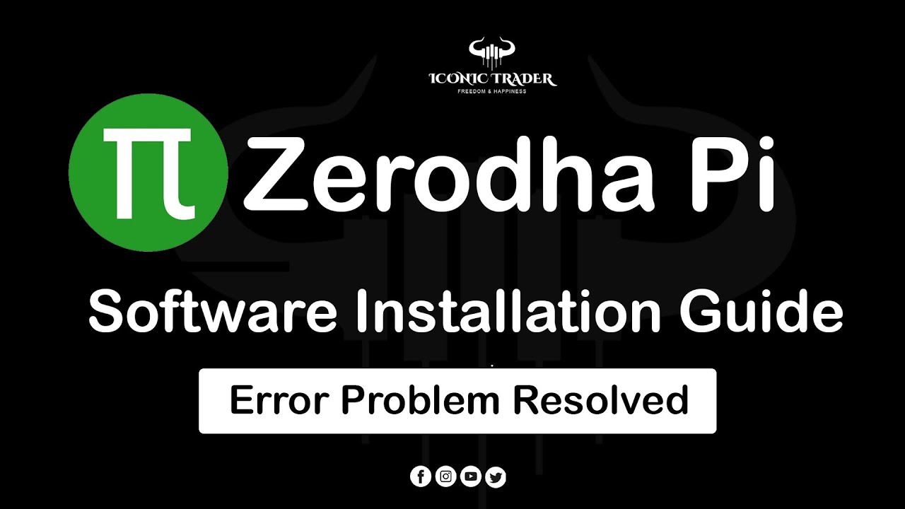 zerodha pi error restart again to continue