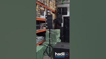 EXXO Professional MLA 186 Active Micro Line Array System. #soundcheck #livesound  #exxo