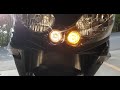 Kawasaki concours 14 running lights replace  gtr1400