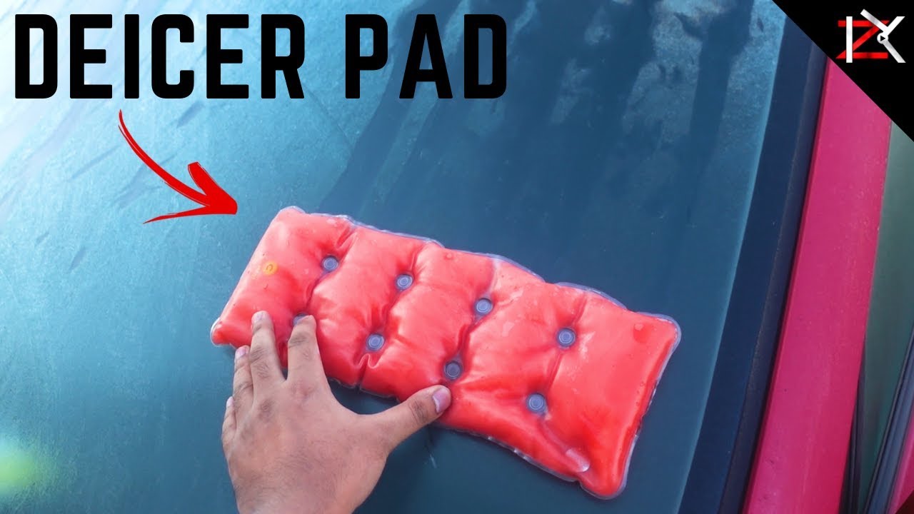 Deicer Heat Pad Testing Out Click Heat Body Pad On My Iced Up Car