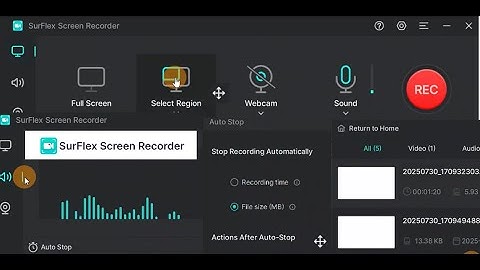User-friendly SurFlex Screen Recorder for PC & Mac