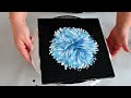 Reverse Flower Dip Using Bubble Wrap ~ A Fun And Simple Fluid Art Technique