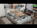Fixed Gantry DIY CNC Router - cutting test