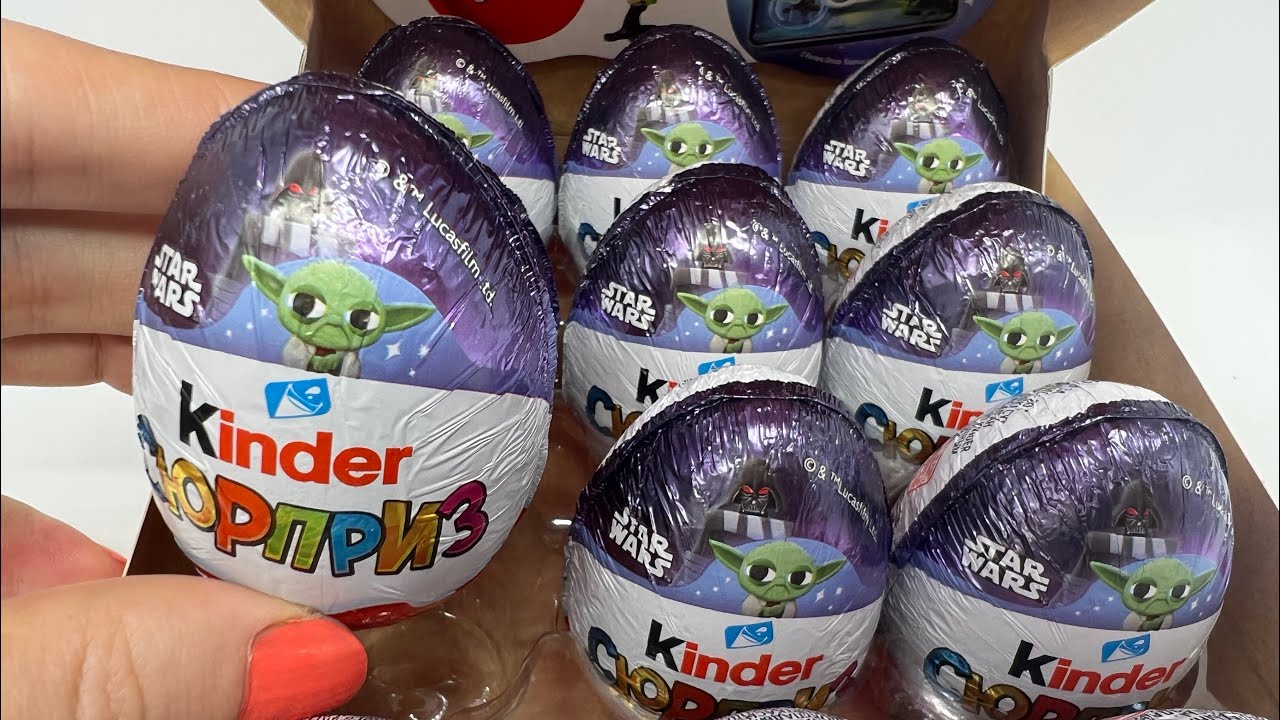 Звездные войны в киндер сюрпризах