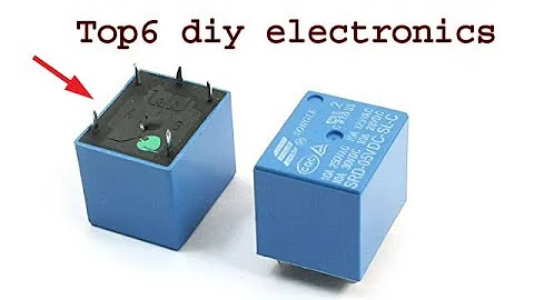 Top 6 awesome diy electronics projects using relay, super simple