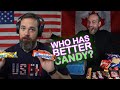 American vs. Canadian HALLOWEEN CANDY...Epic TASTE TEST!