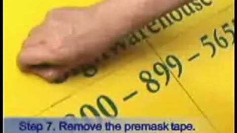 Sign Making as Simple as 1 - 2 - 3 !