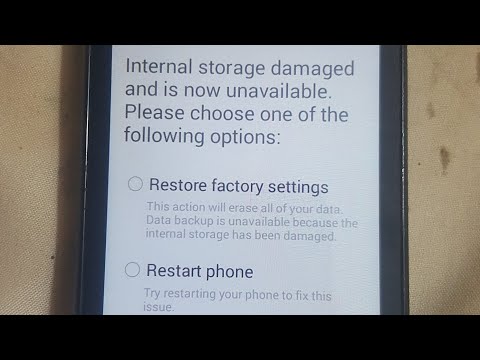 huawei internal storage damaged issu fix