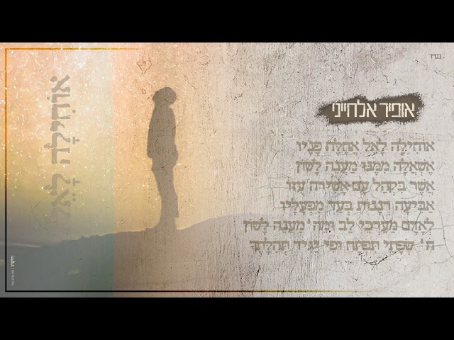 אופיר אלחייני - אוחילה לאל | Ofir Elhayani - Ohila Lael