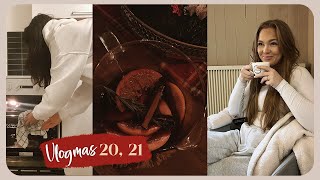 Kaštanová polévka, VÁNOČNÍ POSEZENÍ, pečení cukroví & Avatar 2 | VLOGMAS 20, 21