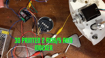 3D printed 2 axis / 5 axis DIY Arduino indexer. Zero to 90 degree and 360 rotation.